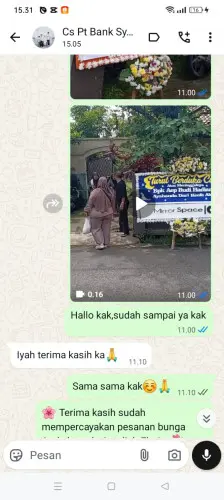 Testimonial Papan Bunga demak